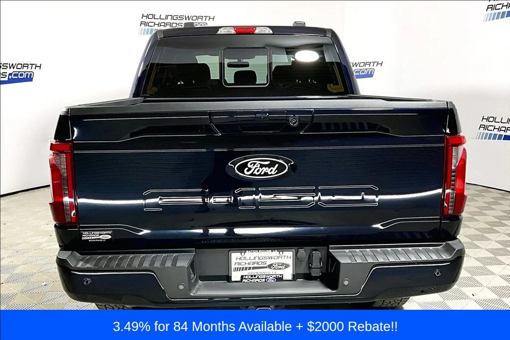 New 2026 Antimatter Blue Metallic Ford XLT image 4