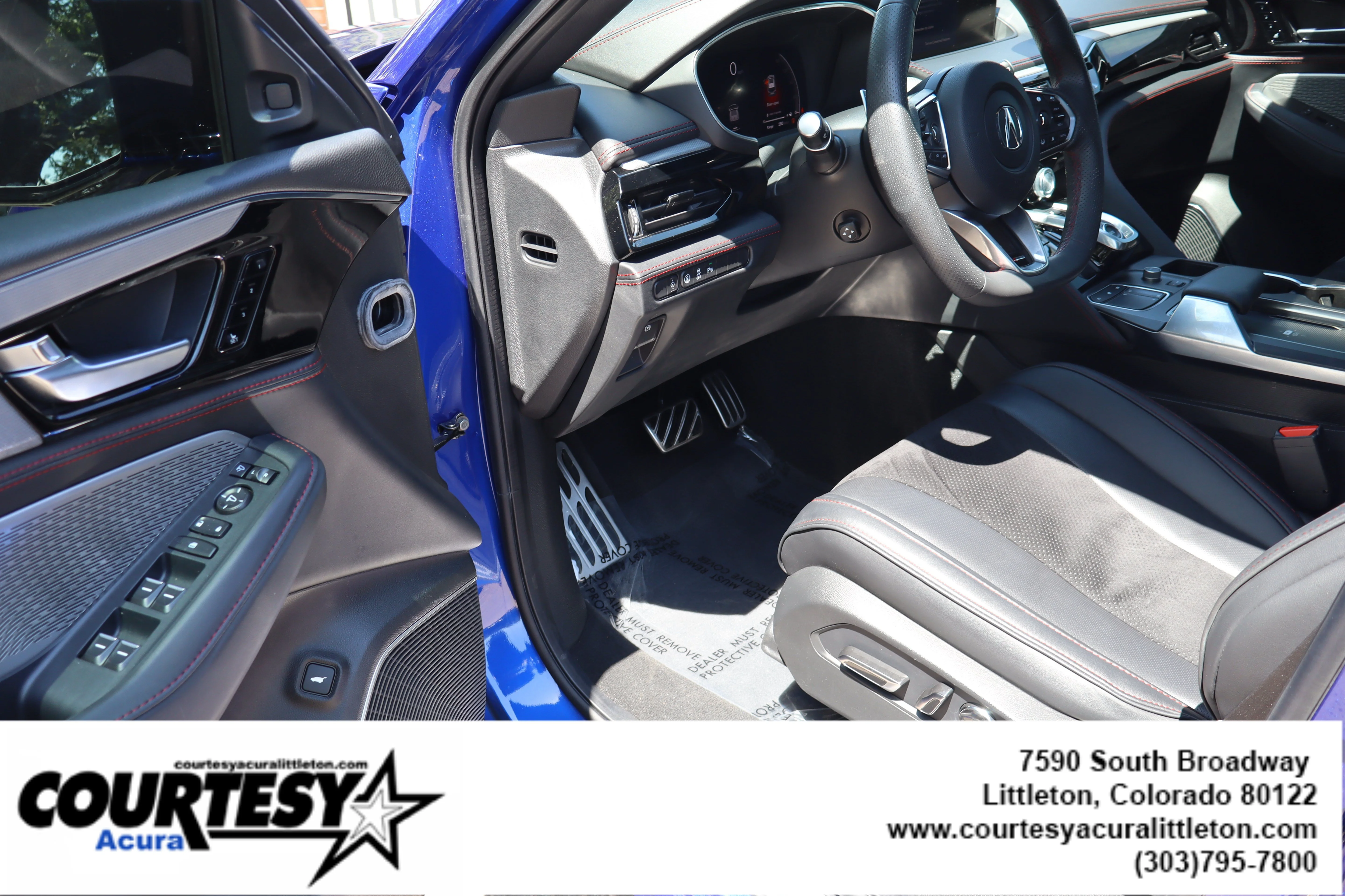 Certified Used 2024 Apex Blue Pearl Acura SH-AWD A-SPEC image 24