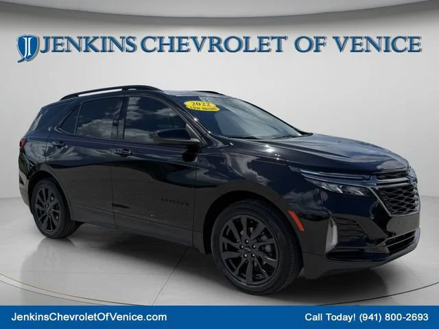 Used 2022 MOSAIC BLACK METALLIC Chevrolet RS image 1