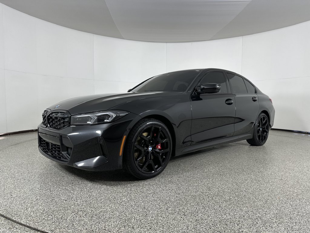 Certified Used 2025 Black Sapphire Metallic BMW M340i xDrive image 5