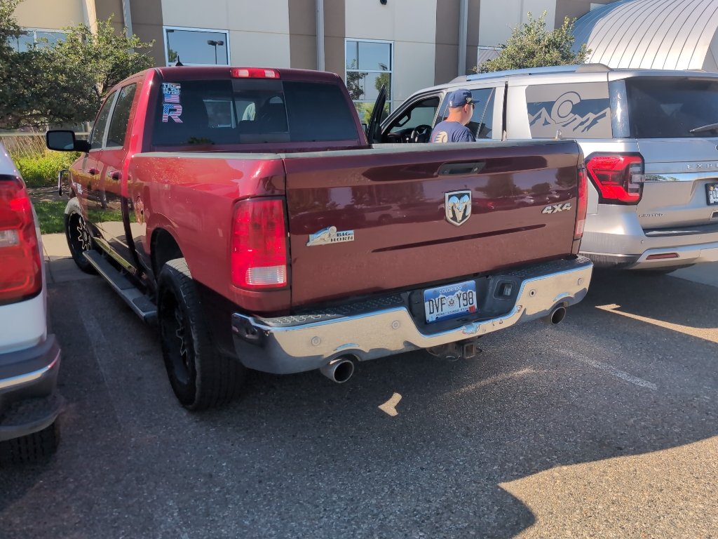Used 2016 Delmonico Red Pearlcoat Ram Big Horn image 2