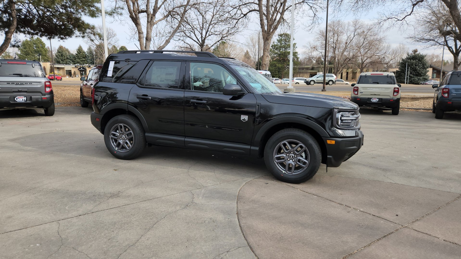 New 2025 Shadow Black Ford Big Bend image 18