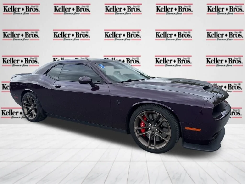 Used 2022 Purple Dodge SRT Hellcat image 1