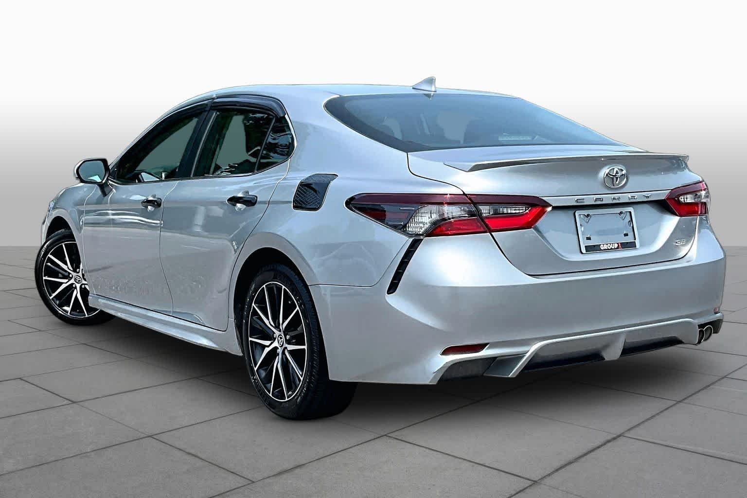 Used 2022 Celestial Silver Metallic Toyota SE image 12