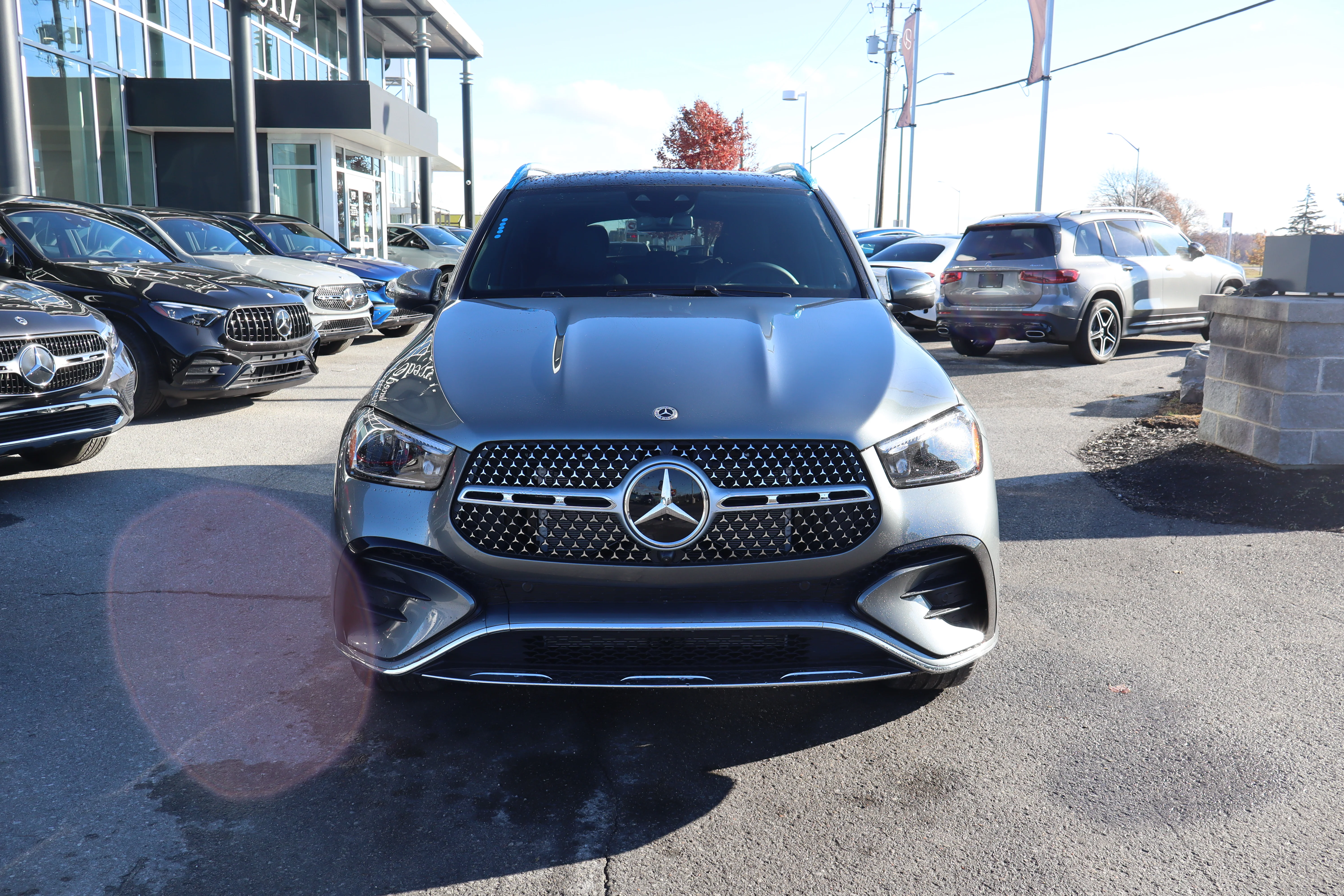 New 2026 Grey Mercedes-Benz Gle 350 4matic Suv image 1