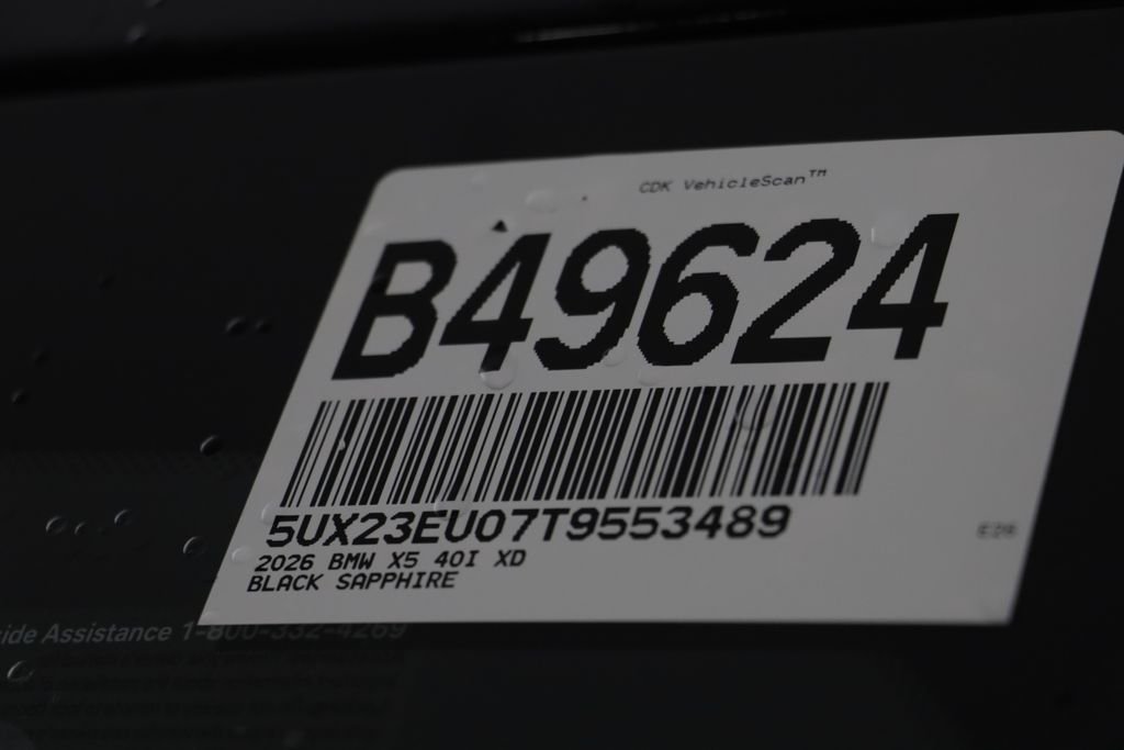 New 2026 Black Sapphire Metallic BMW xDrive40i image 27