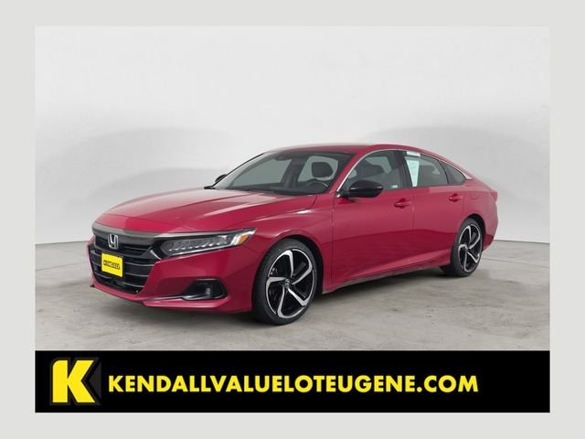 Used 2021 Red Honda Sport image 1