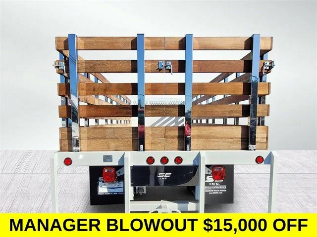 New 2024 Oxford White Ford F-650 SD Gas Straight Frame image 6