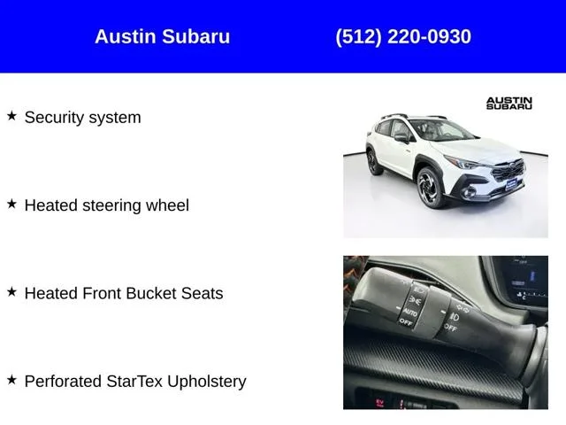 New 2026 CRYSTAL WHITE PEARL Subaru Limited Hybrid image 17