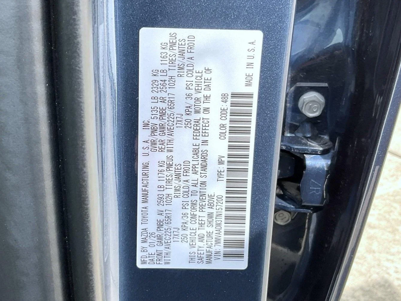 New 2026 Blue Mazda Premium image 26