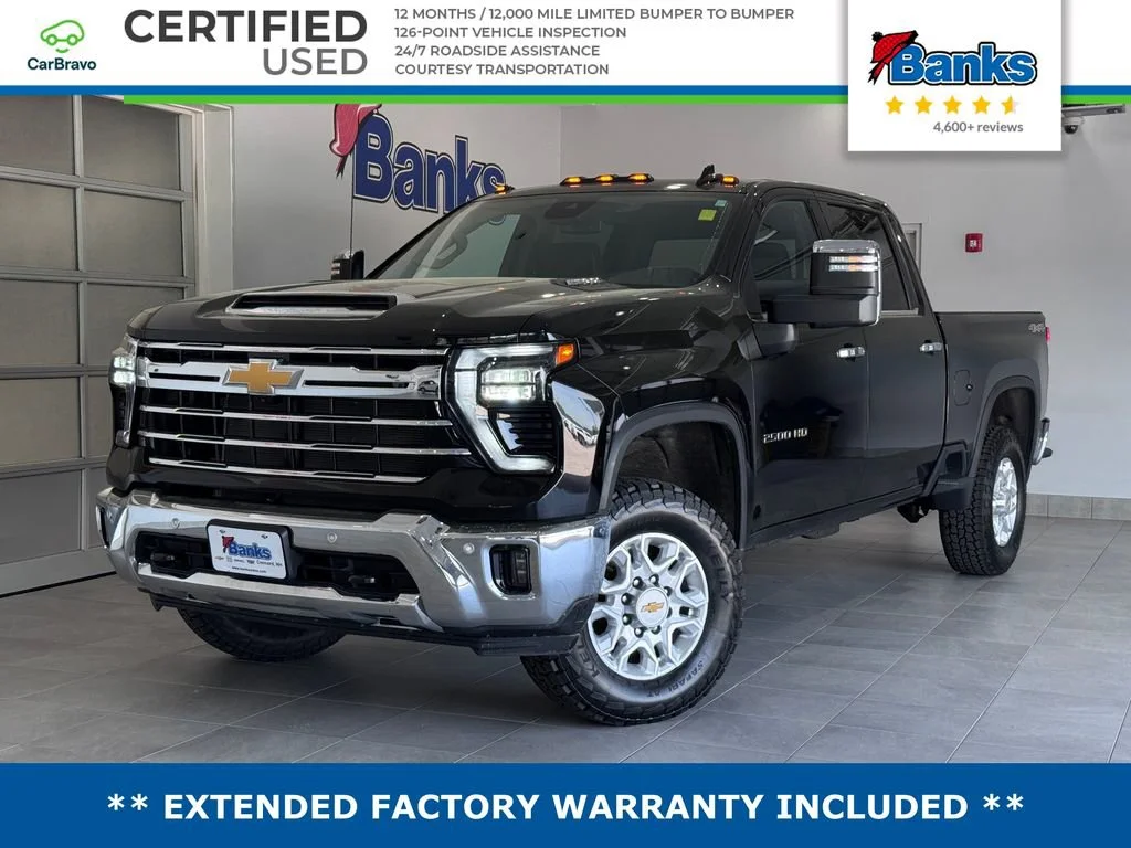 Certified Used 2024 Black Chevrolet LTZ image 1