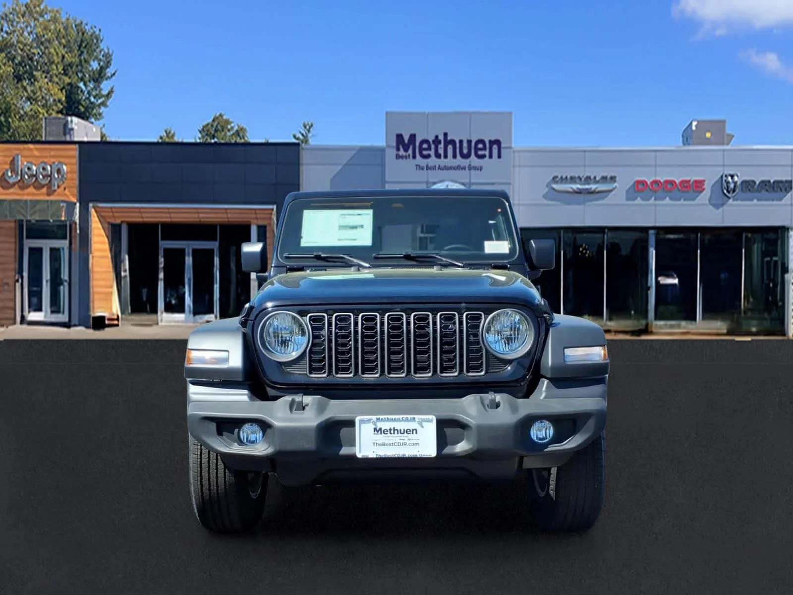 New 2026 Black Clearcoat Jeep Sport S image 2