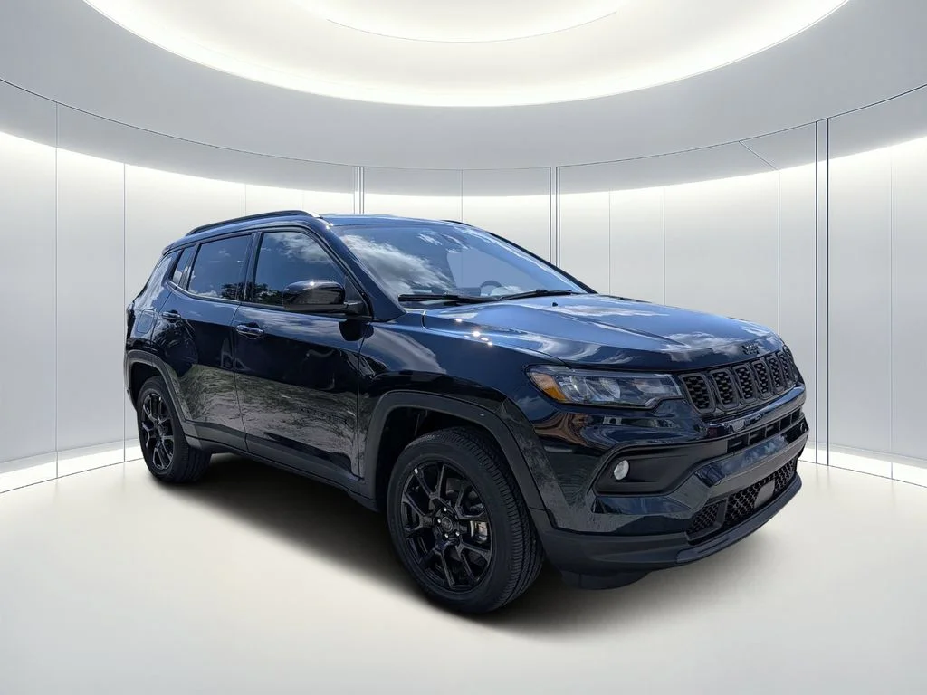 New 2026 Fathom Blue Pearl Coat Jeep Latitude image 1