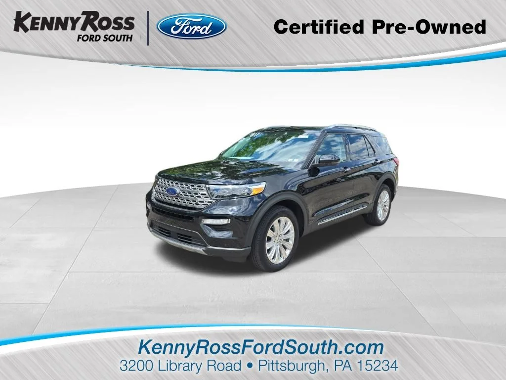 Certified Used 2024 Black Metallic Ford Limited image 1
