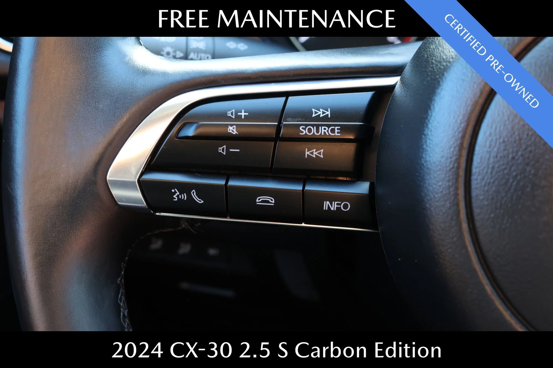 Certified Used 2024 Gray Mazda 2.5 S Carbon Edition image 9