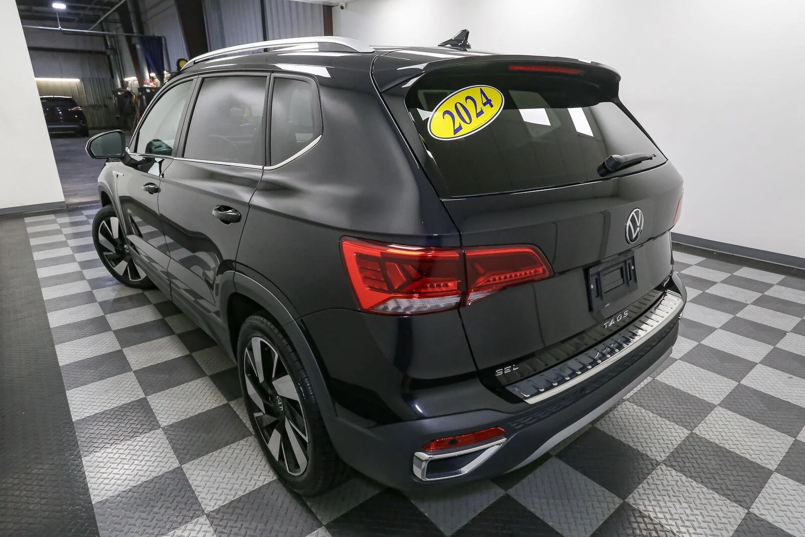 Certified Used 2024 Deep Black Pearl Volkswagen SEL image 11