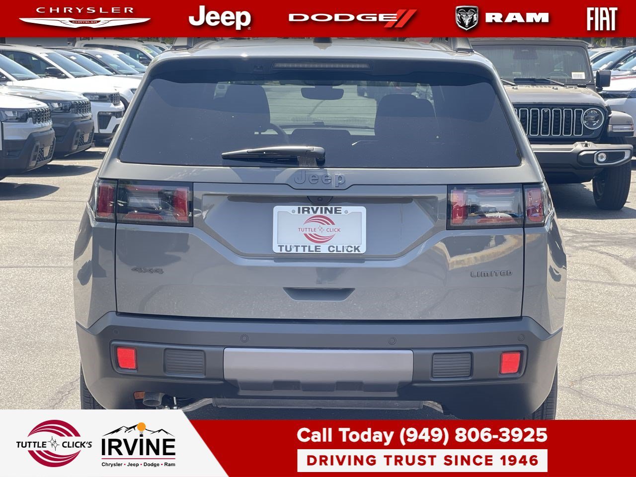 New 2026 Sting-Gray Clearcoat Jeep Limited image 5