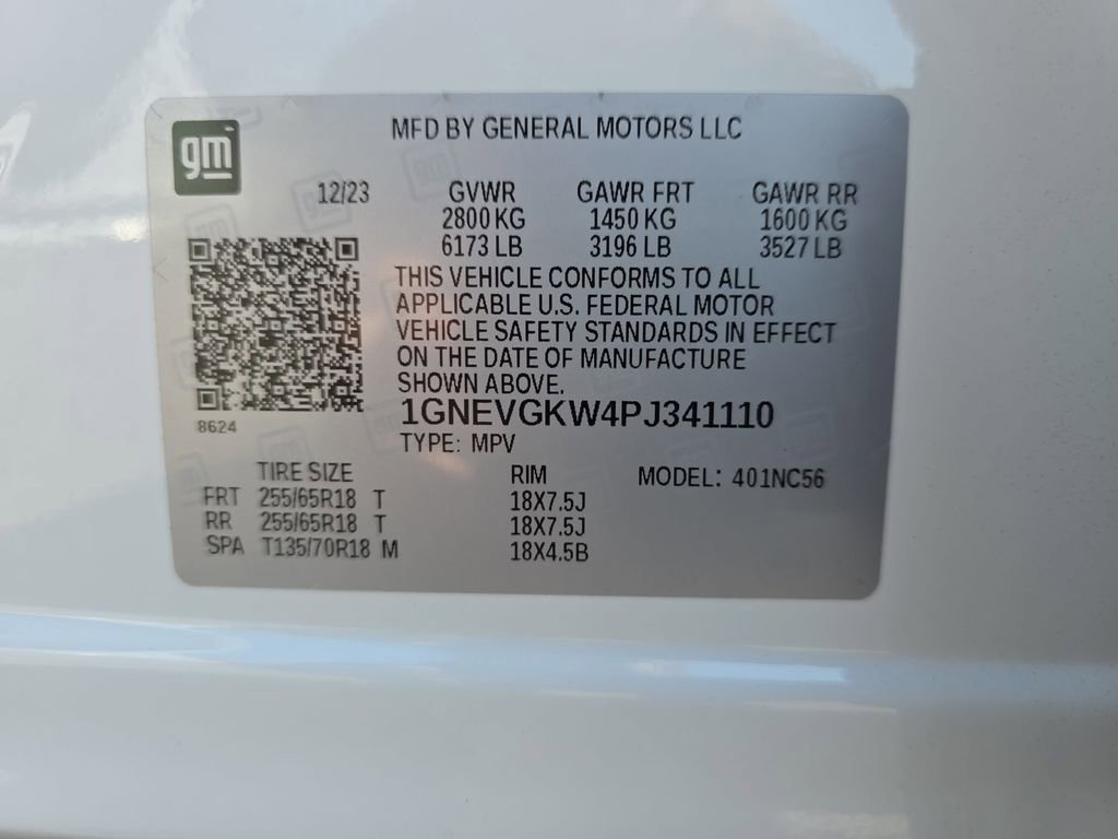 Certified Used 2023 Summit White Chevrolet LT Cloth image 35