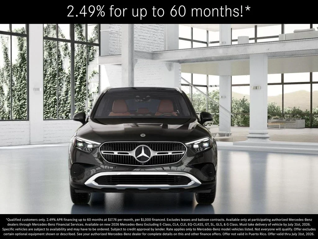 New 2026 Obsidian Black Metallic Mercedes-Benz GLC 300 image 7