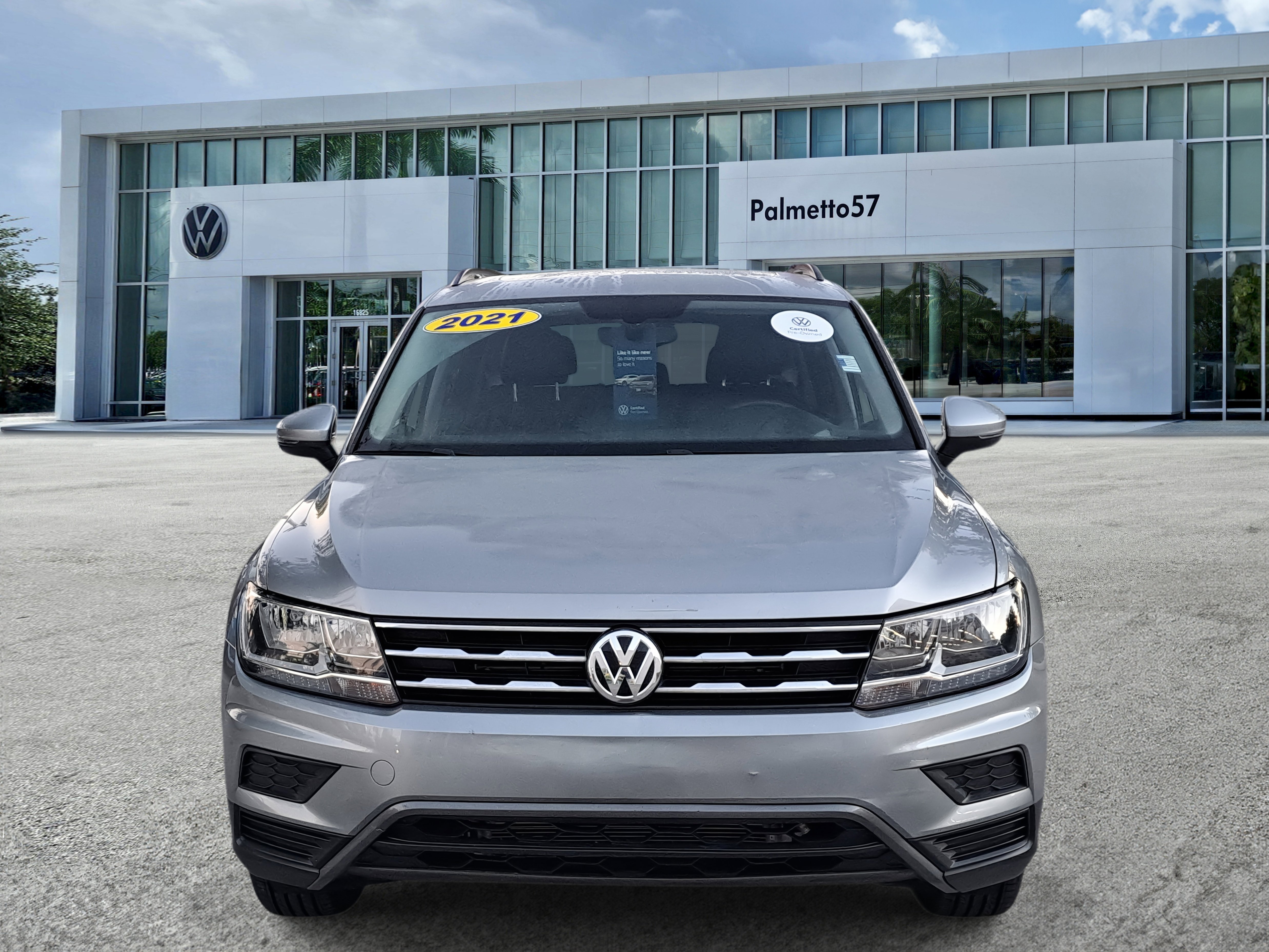 Certified 2021 Volkswagen Tiguan SE with VIN 3VV3B7AX9MM125644 for sale in Opa-locka, FL