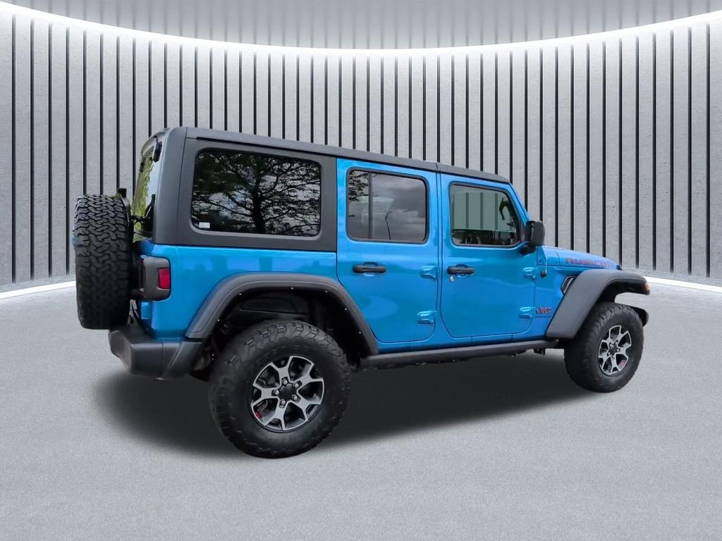 Used 2023 Blue Jeep Rubicon image 7