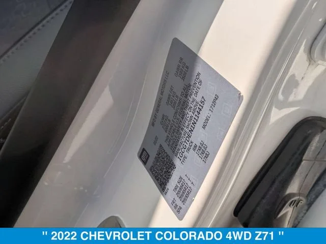 2022 Chevrolet Colorado Z71 - Photo 30