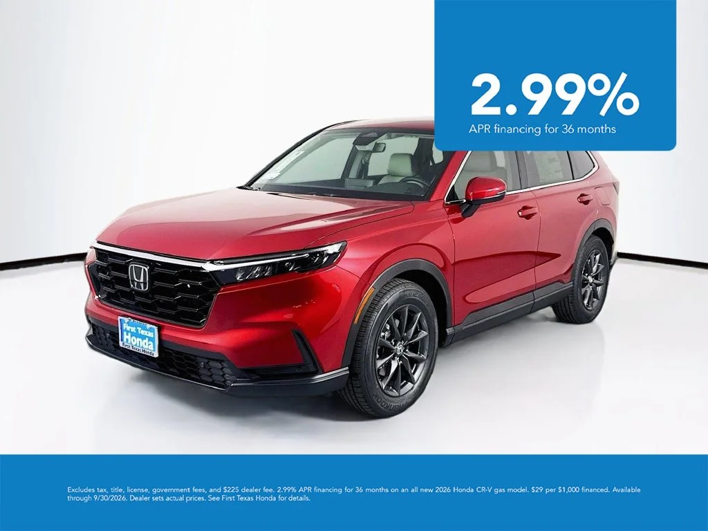 New 2027 Radiant Red Metallic Honda EX-L image 3