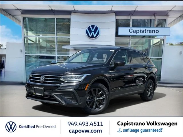 Certified Used 2024 Deep Black Volkswagen 2.0T SE image 1