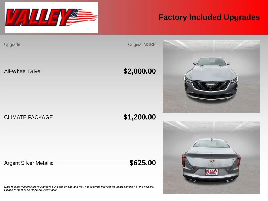 Used 2023 Silver Cadillac Premium Luxury image 6
