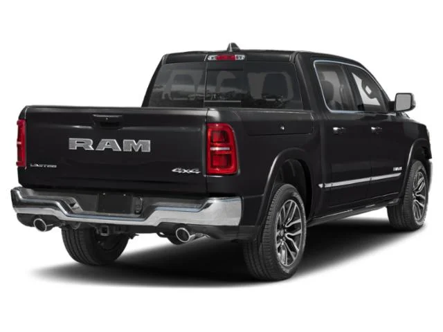 New 2027 Diamond Black Crystal Pearlcoat RAM Limited image 3