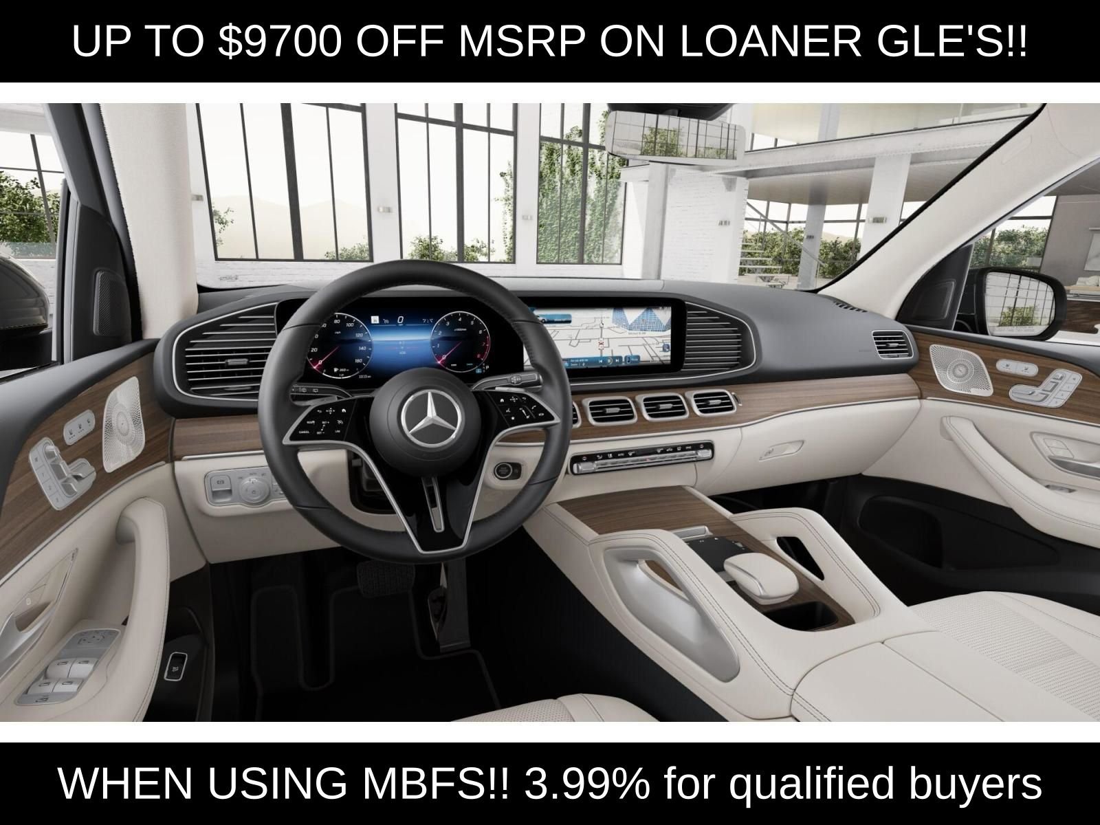 Certified Used 2026 White Mercedes-Benz GLE 350 image 3