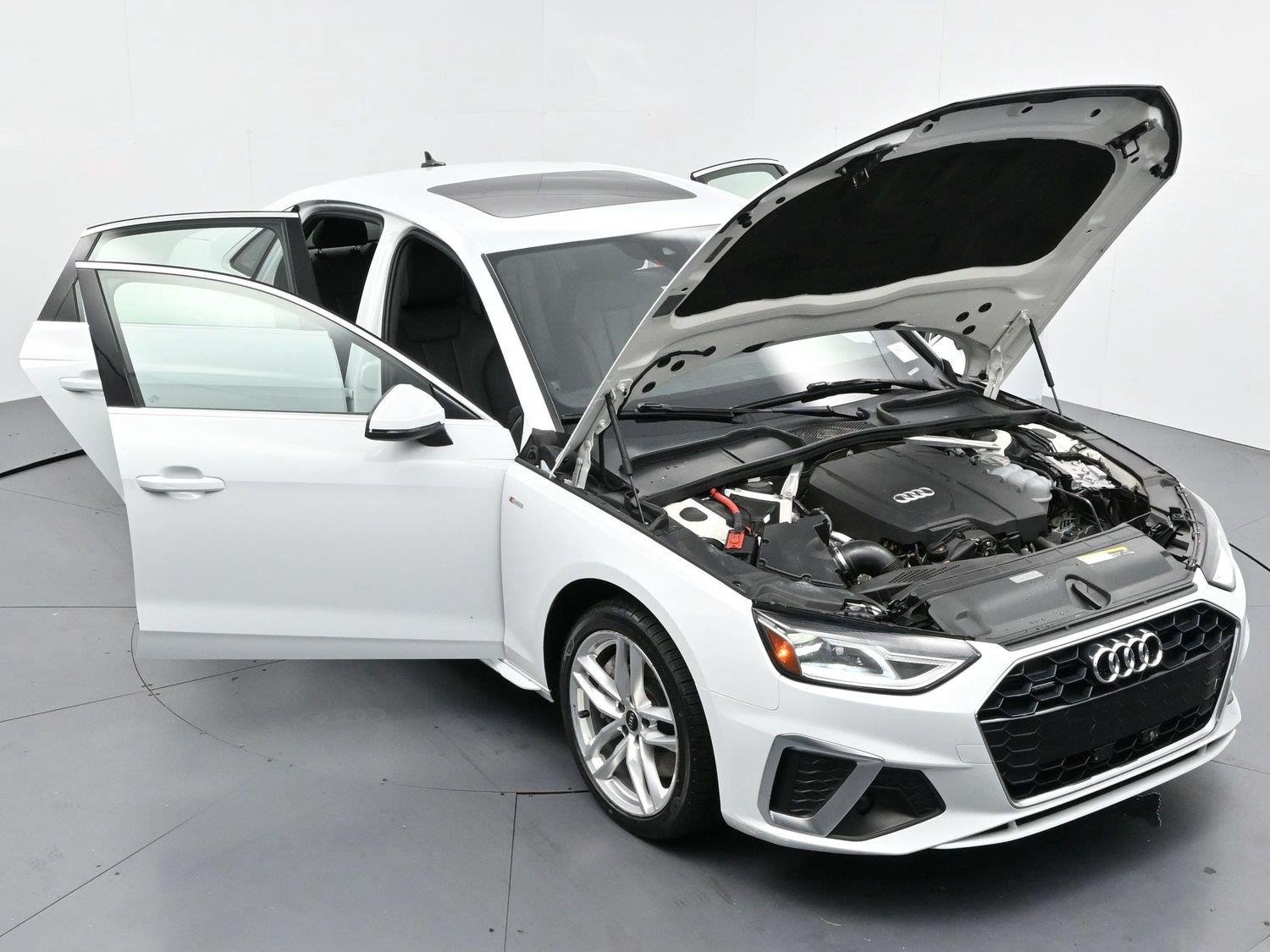 Used 2021 Glacier White Metallic Audi S line Premium image 41