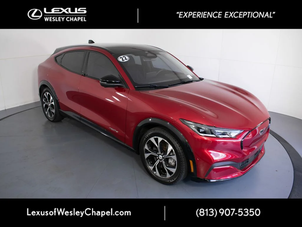 Used 2022 Ford Mustang Mach-E Premium RWD with VIN 3FMTK3RM4NMA26678 for sale in Wesley Chapel, FL