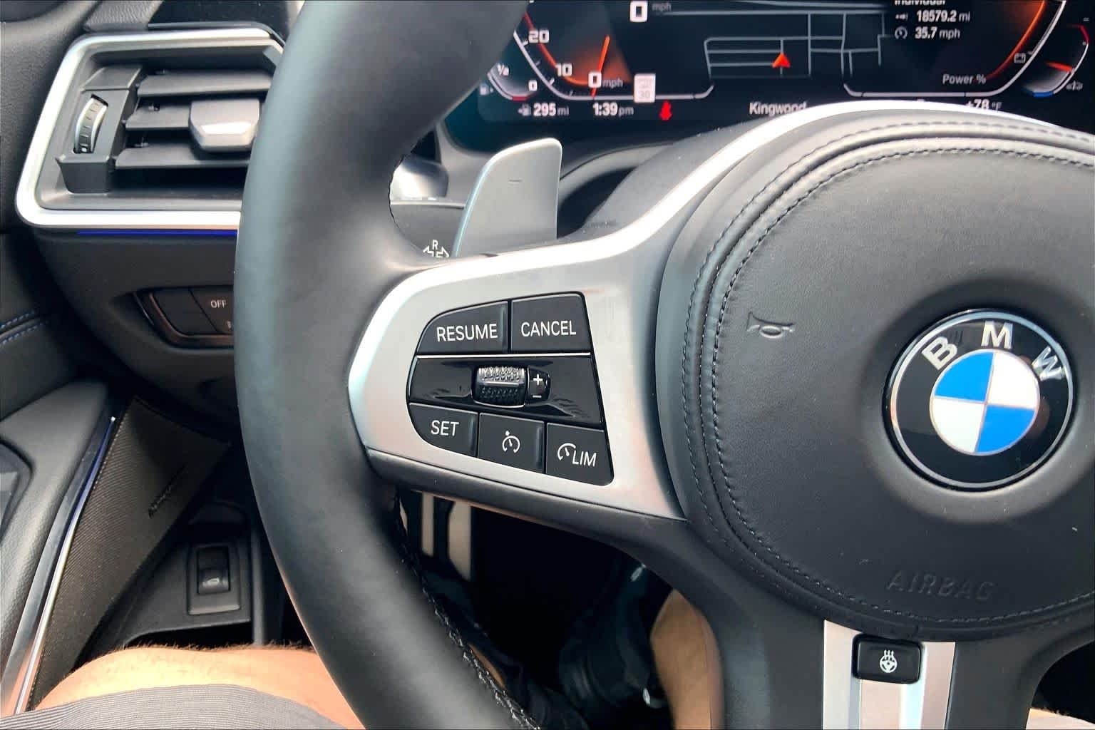 Used 2021 Black Sapphire Metallic BMW M340i image 23