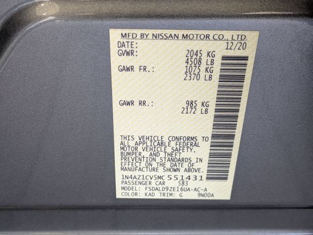 Used 2021 Gun Metallic Nissan SV image 31