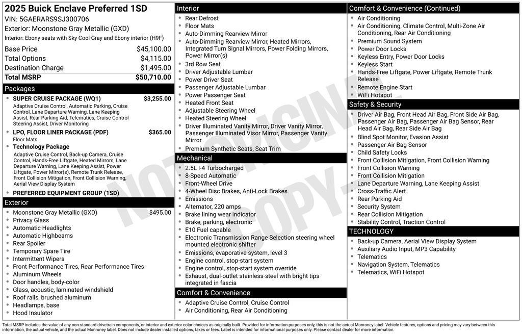 Used 2025 Gray Buick Preferred image 32