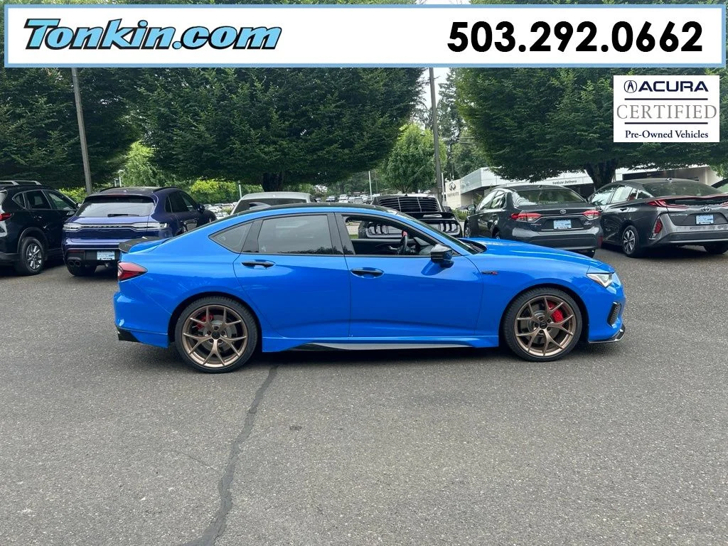 Certified Used 2023 Long Beach Blue Pearl Acura Type S PMC Edition SH-AWD image 3