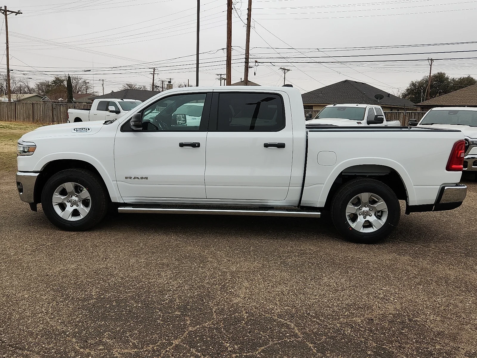 New 2026 White Ram LONE STAR CREW CAB 4X2 5