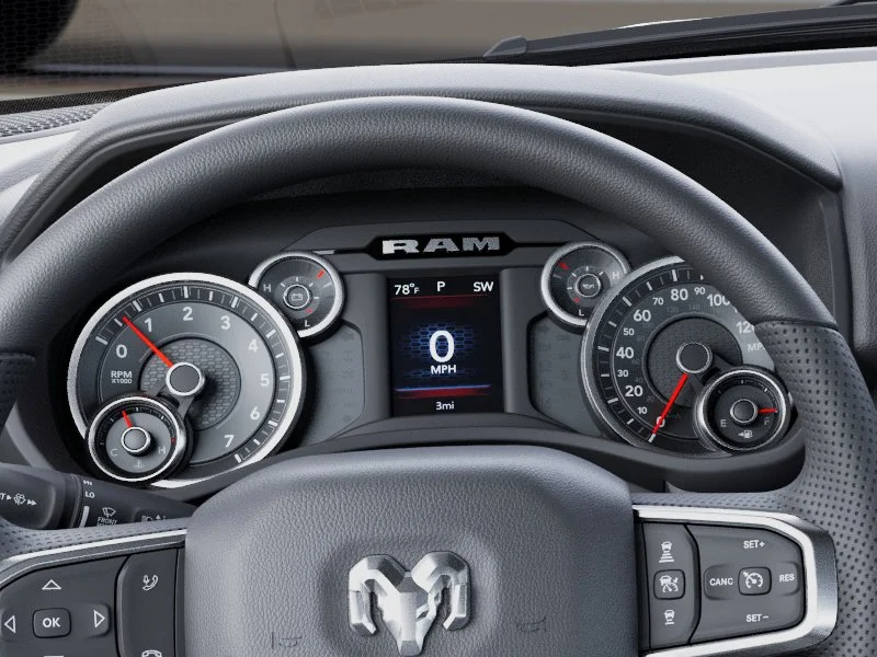 New 2026 Diamond Black Crystal Pearl-Coat Exterior Paint RAM Big Horn/Lone Star image 43