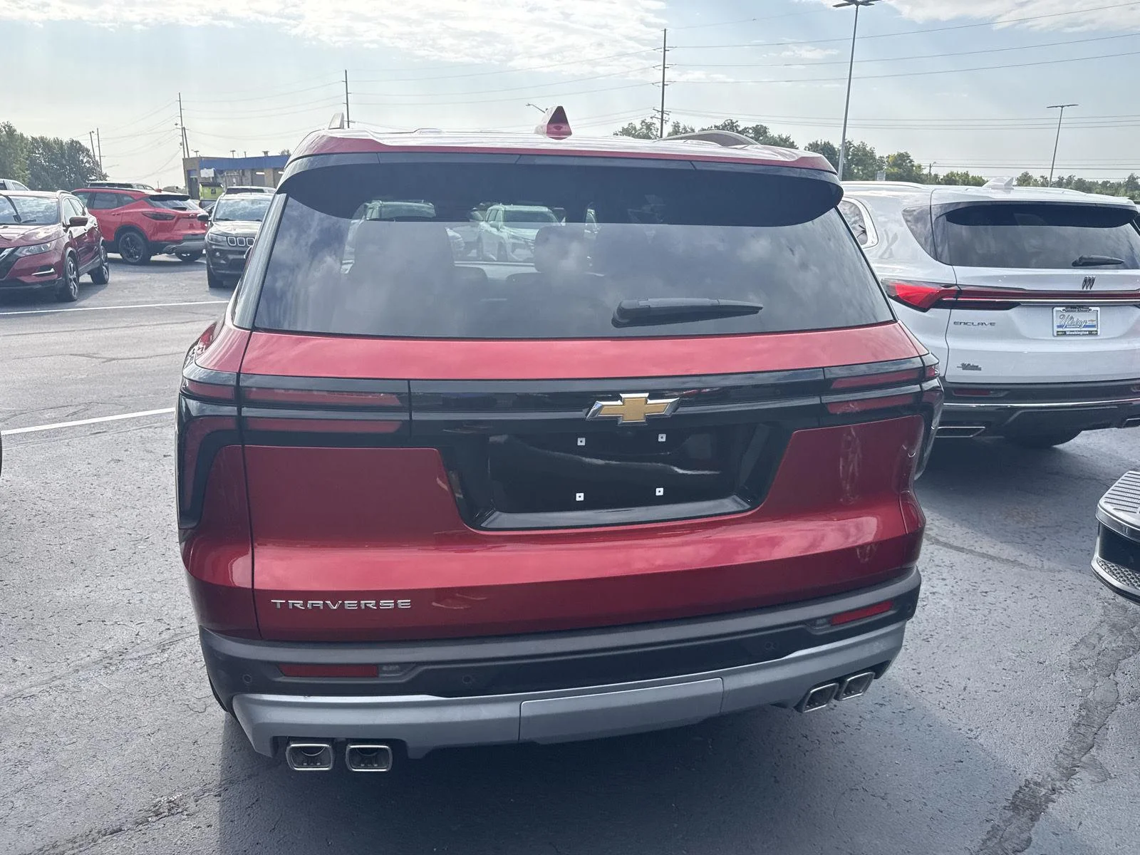 Used 2026 Radiant Red Tintcoat Chevrolet LT image 3