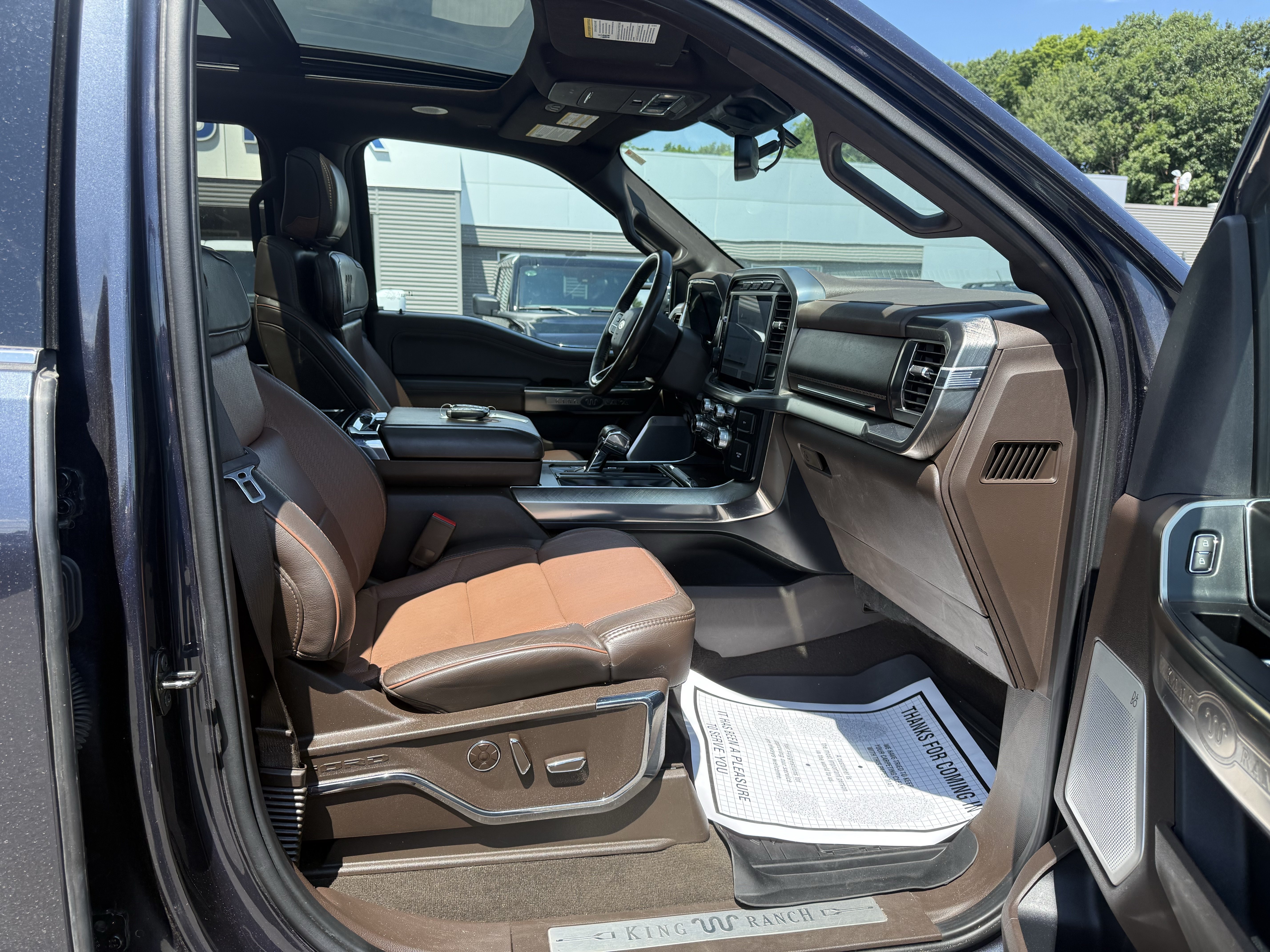 Used 2022 Smoked Quartz Tin Ford King Ranch image 3