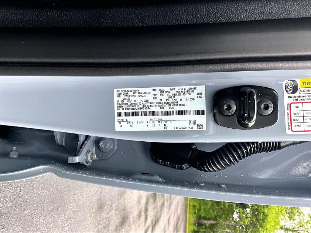 New 2026 Glacier Gray Metallic Tri-Coat Ford Lariat image 14
