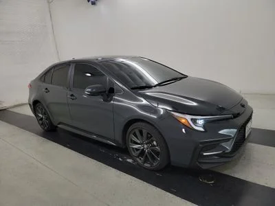 Used 2025 Black Toyota SE image 3