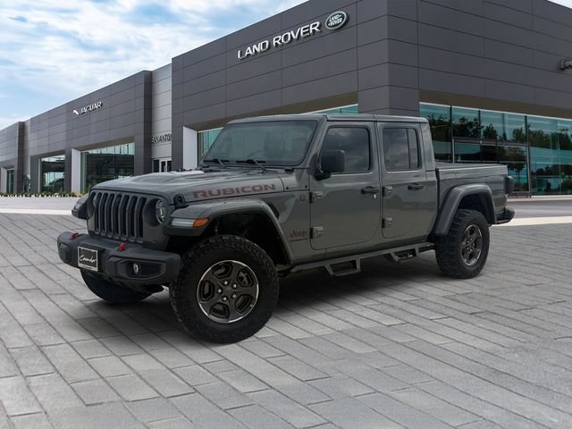Used 2021 Gray Jeep Rubicon image 1