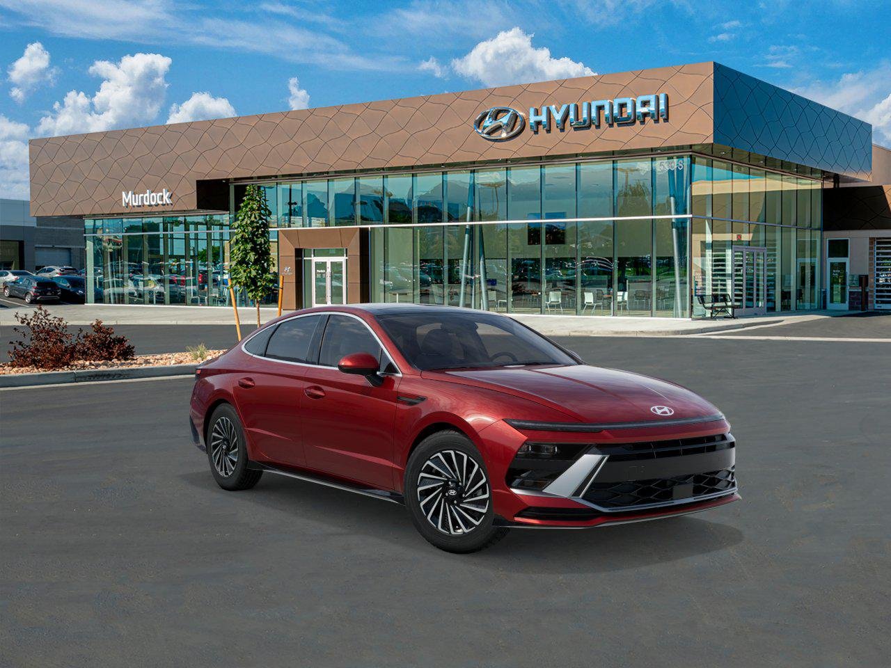 New 2026 Ultimate Red Hyundai SEL image 2