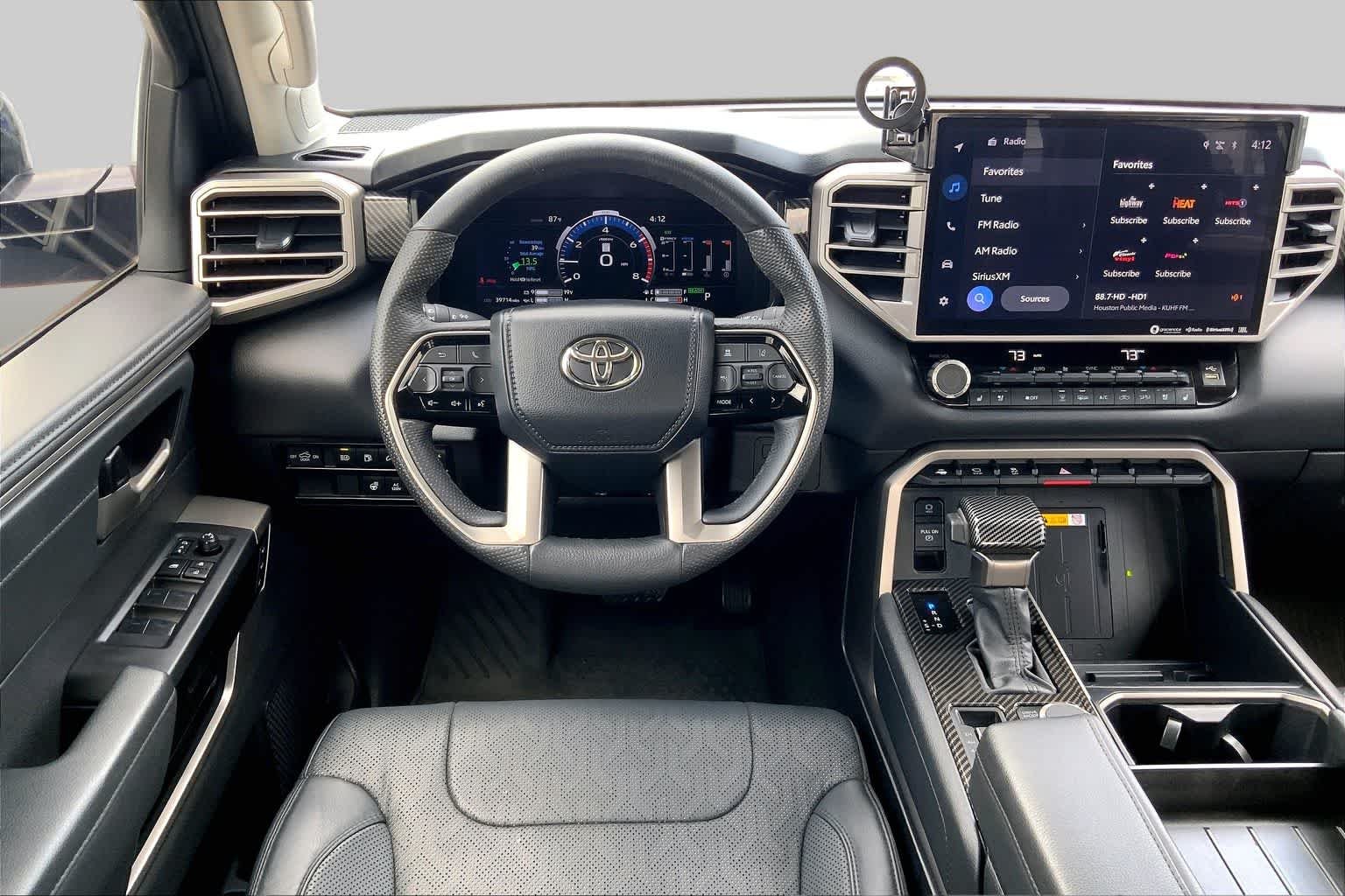 Used 2024 Midnight Black Metallic Toyota Limited Hybrid image 6