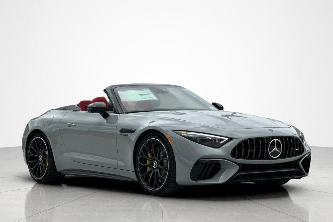 New 2026 MANUFAKTUR Alpine Grey Mercedes-Benz AMG® SL 55 Roadster image 7