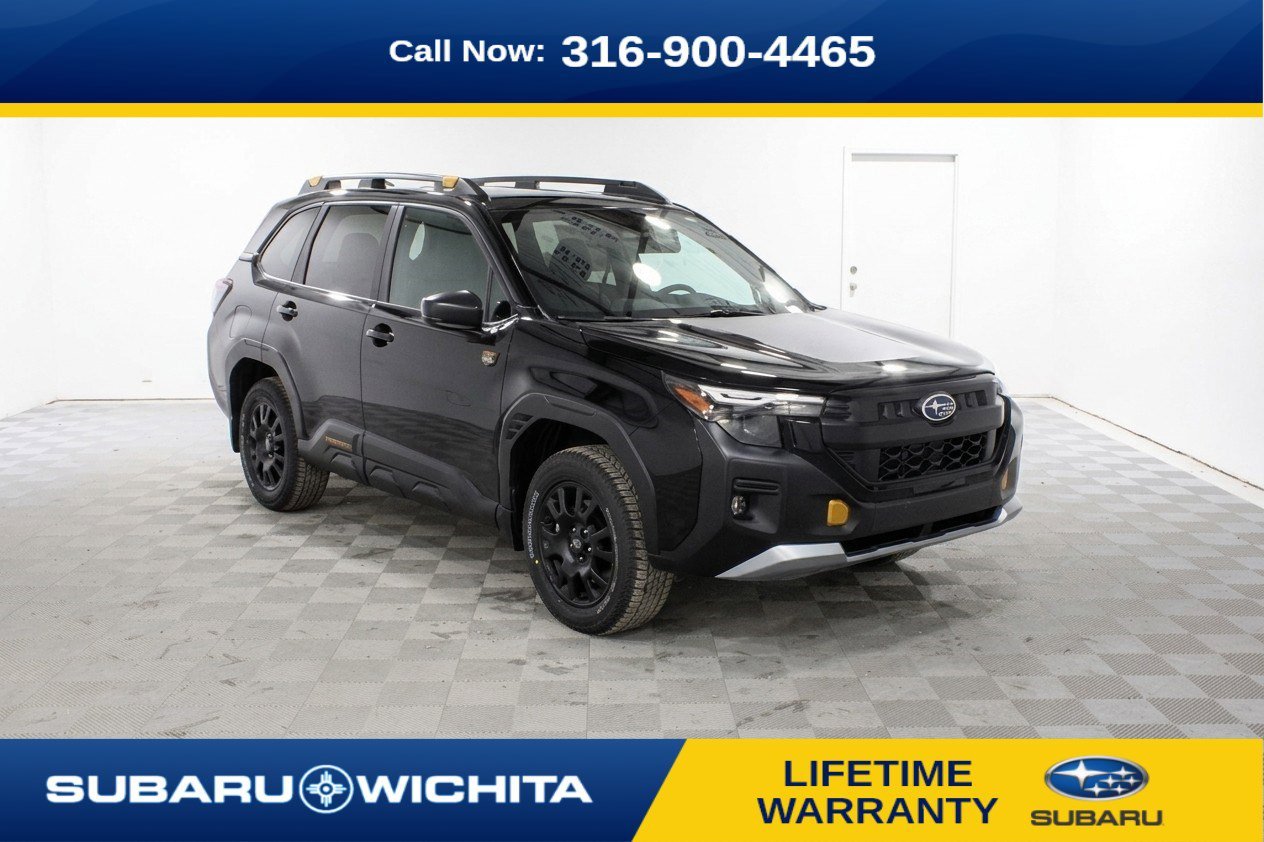 New 2026 Crystal Black Silica Subaru Wilderness image 1