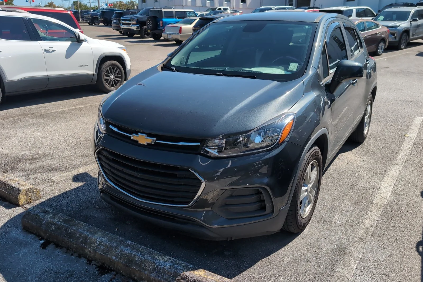 Used 2020 NIGHTFALL GRAY METALLIC Chevrolet LS image 11