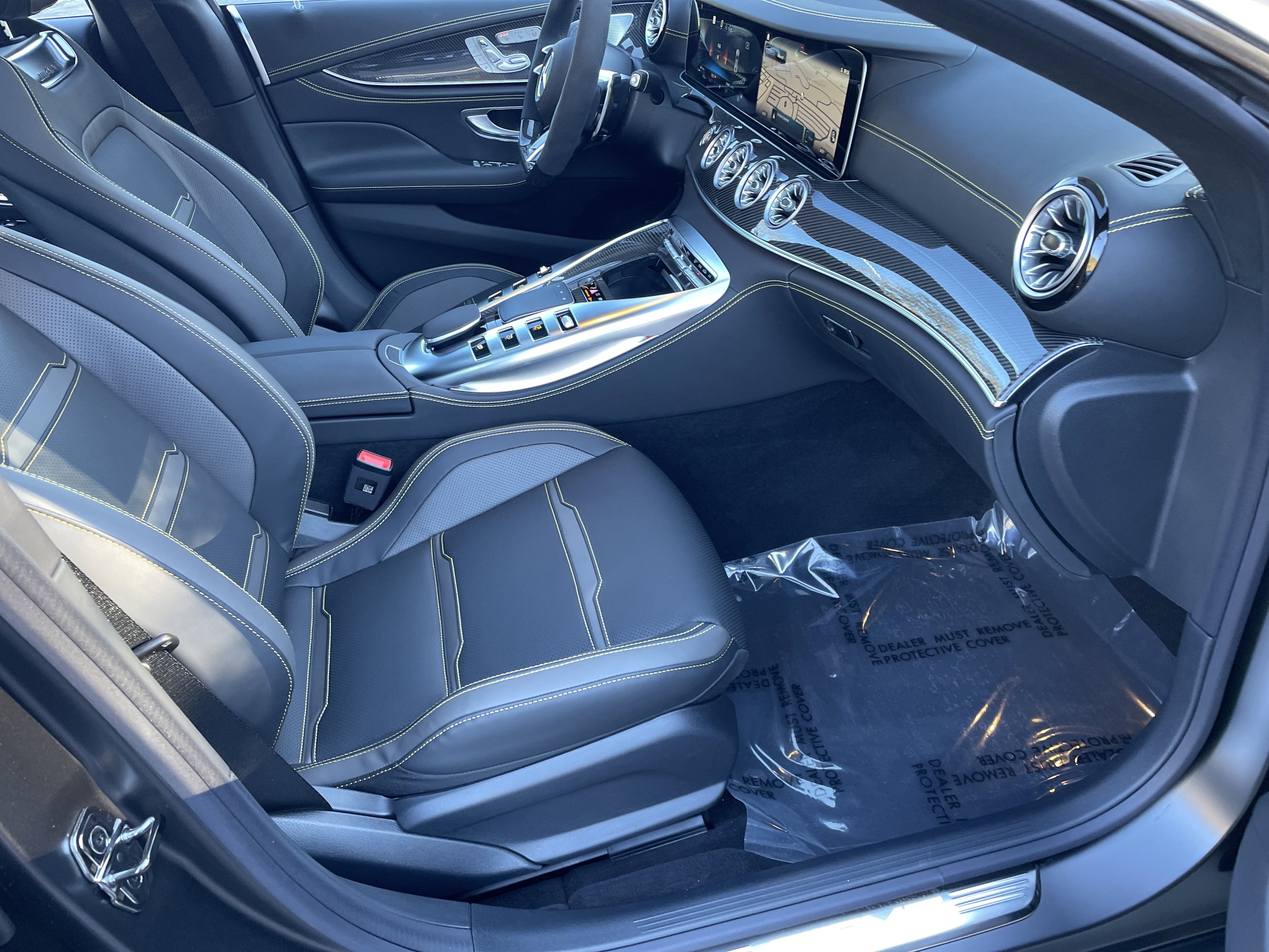 New 2026 MANUFAKTUR Graphite Grey Magno Mercedes-Benz AMG® GT 53 4-Door Coupe image 44